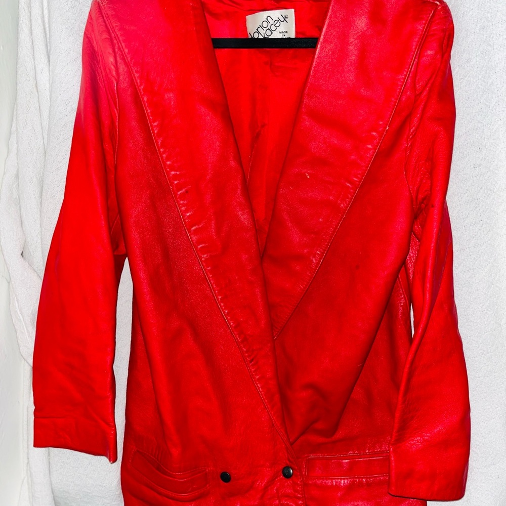 USA Bikers Dream Apparel Leather Jacket